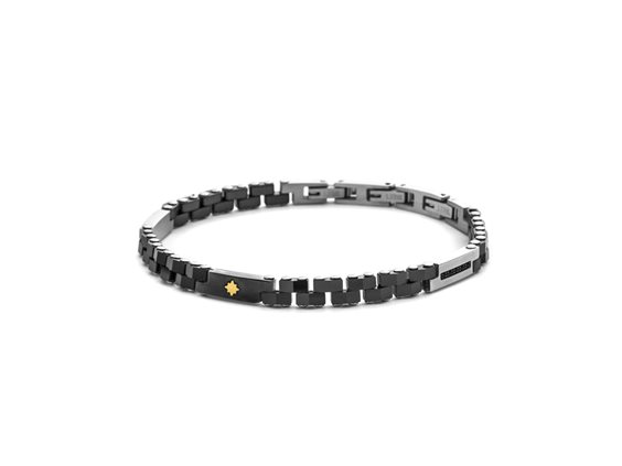 Bracciale 4US: Cesare Paciotti Uomo in Acciaio 4UBR8810 - 4UBR8810